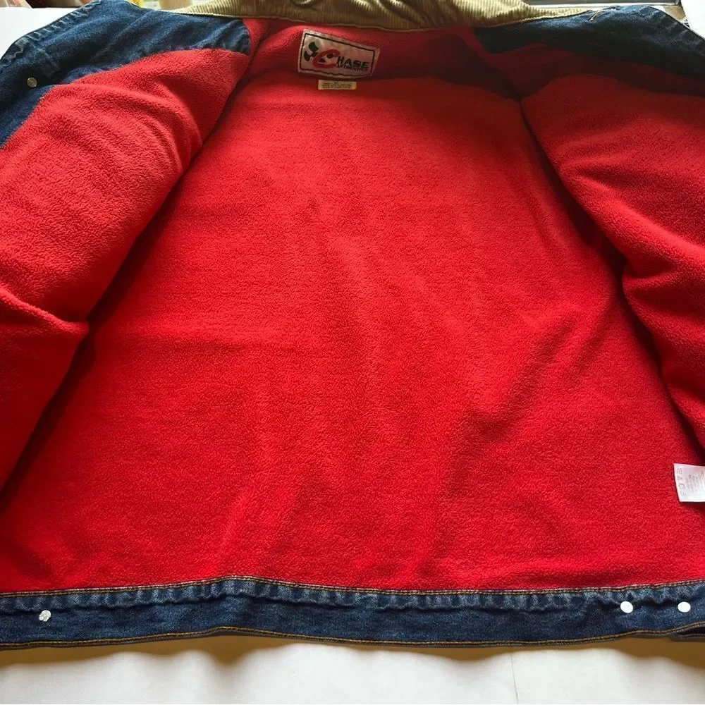 Chase Authentics Men's Vintage Bud Racing Dale Earnhardt Jr. Blue Jean Jacket XL